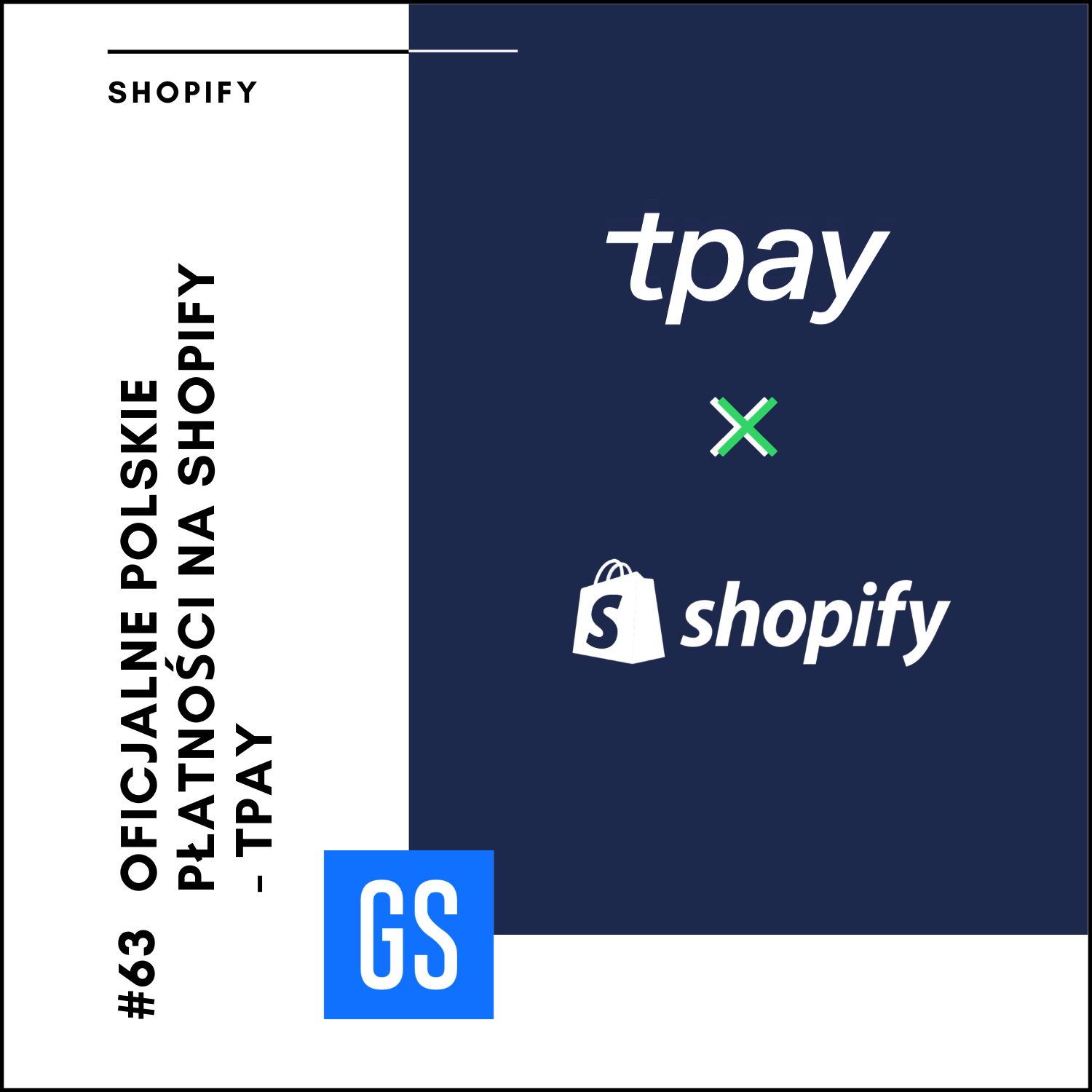 Oficjalna integracja tpay z Shopify