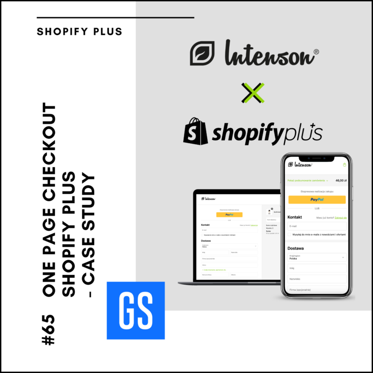 One-page checkout Shopify Plus – Case Study