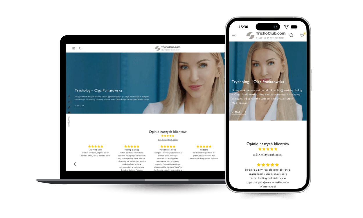 Wdrożenie TrichoClub na Shopify