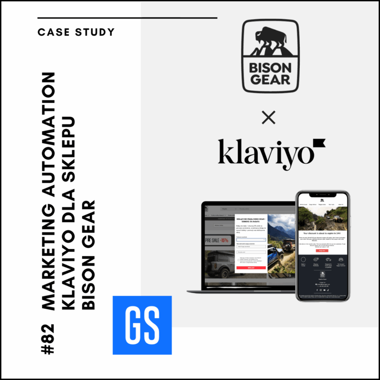 Marketing Automation Klaviyo dla sklepu Bison Gear – Case Study