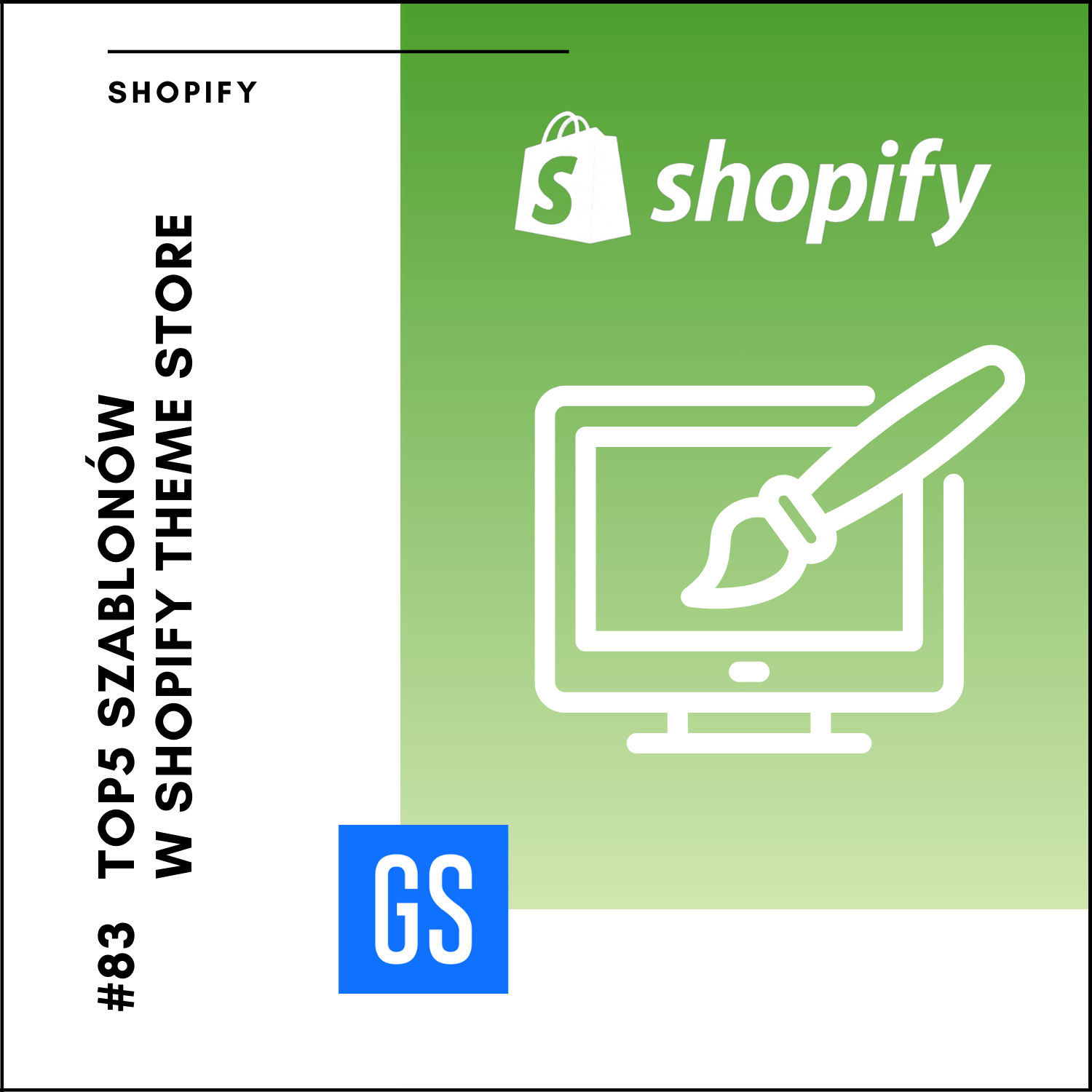 Top5 szablonów w Shopify Theme Store