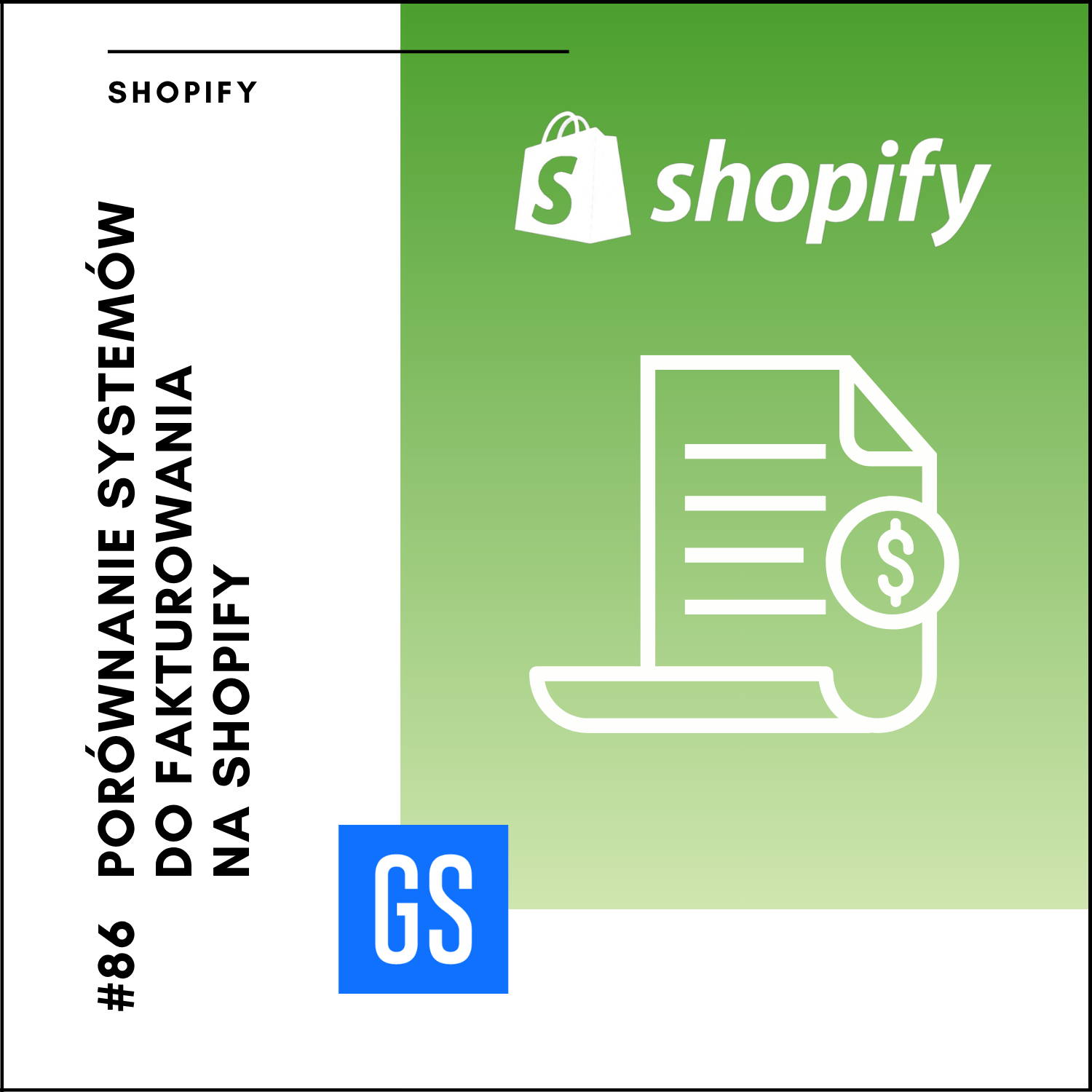 Porównanie systemów do fakturowania na Shopify