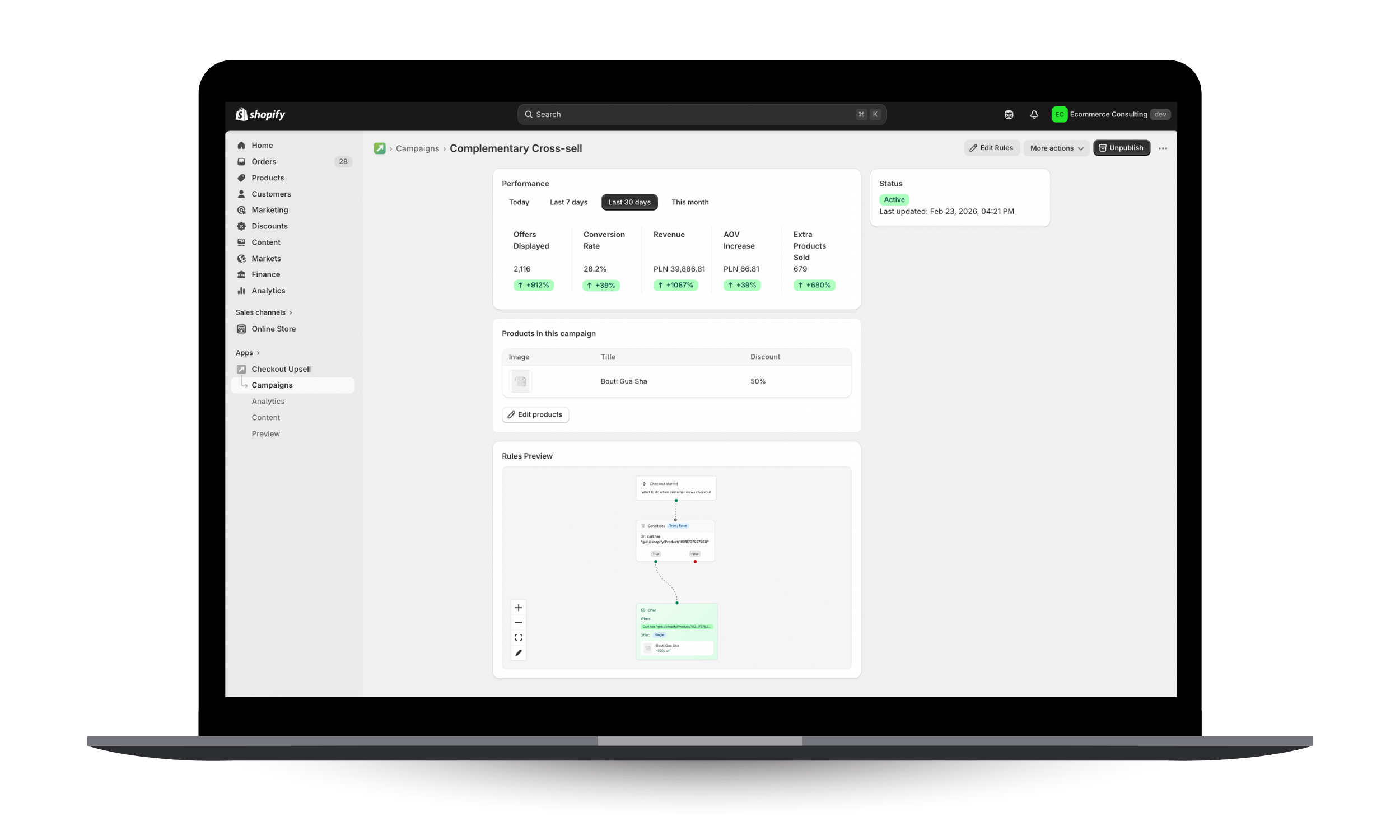 Checkout Cross-Selling