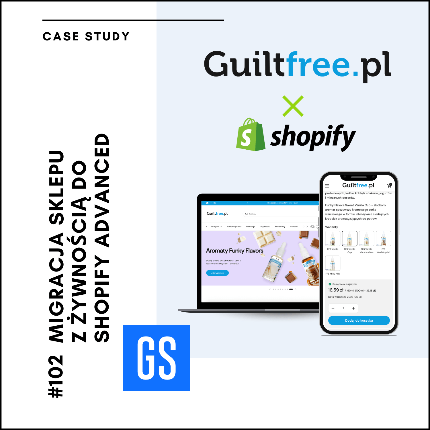 Migracja sklepu z żywnością do Shopify Advanced – Case Study